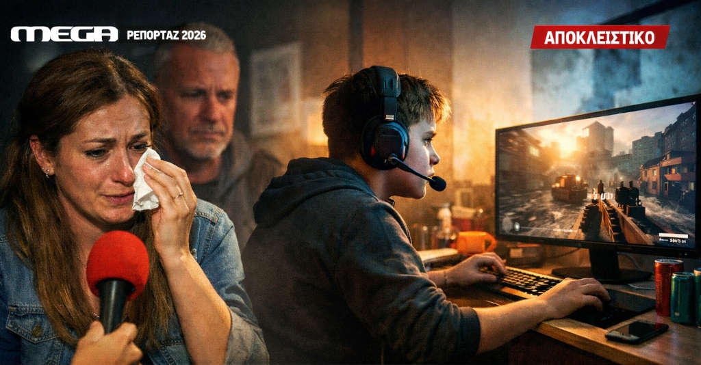 Mega Channel: "Σοβαρό πρόβλημα ο εθισμός στα games, κάνει βίαιους ανήλικους”