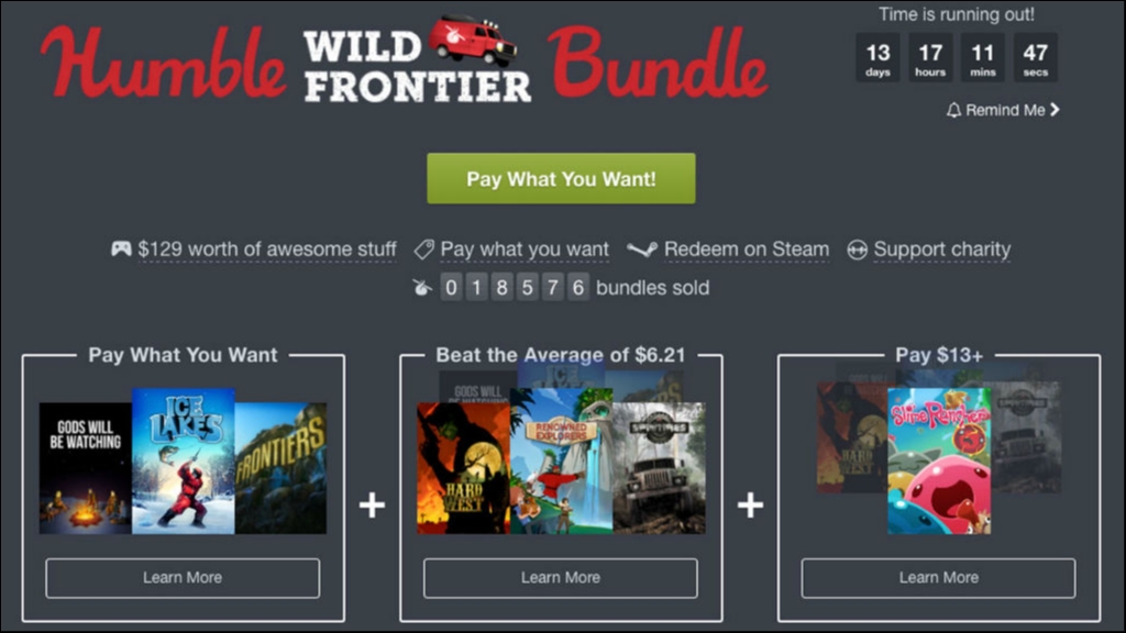 Humble Wild Frontier Bundle