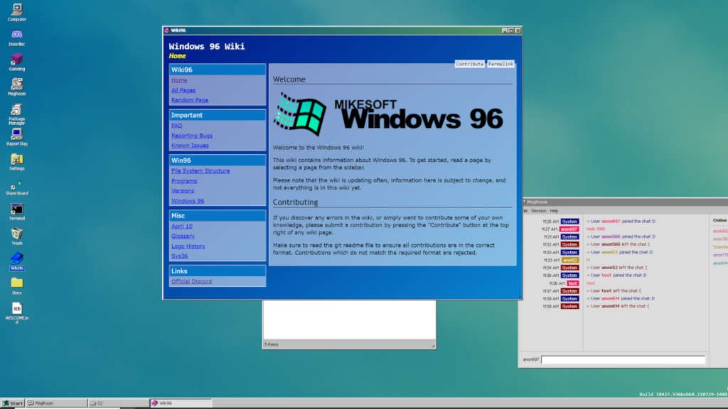 Developer δημιούργησε τα Windows 96 και τρέχουν από browser