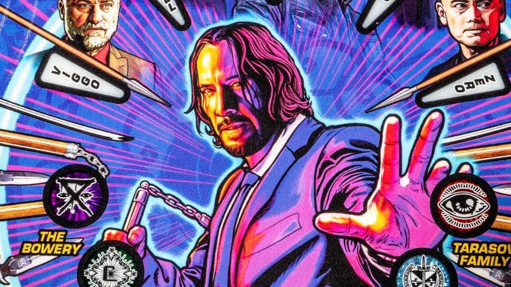 John Wick Pinball machine