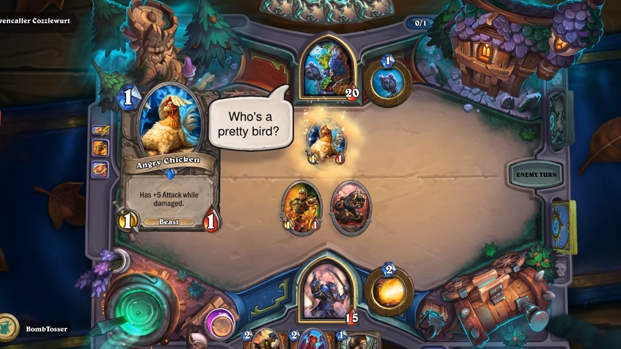Hearthstone Monster Hunt mode