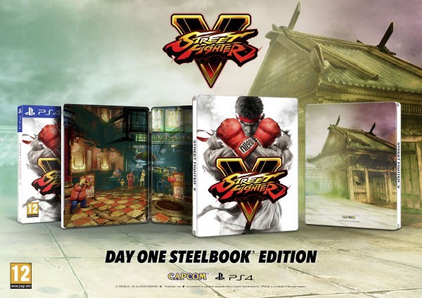 Street Fighter V: Day One Steelbook Edition