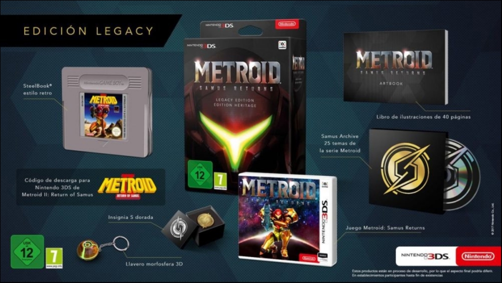 Metroid: Samus Returns Legacy Collector's Edition