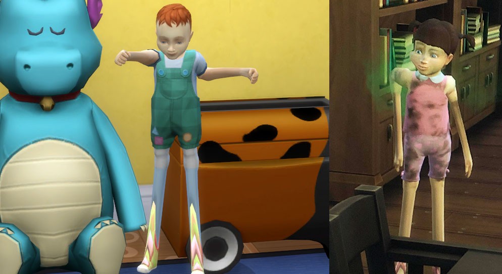 Τρομακτικό bug στο The Sims 4 κάνει τα μωρά να μοιάζουν με τέρατα με μακριά πόδια