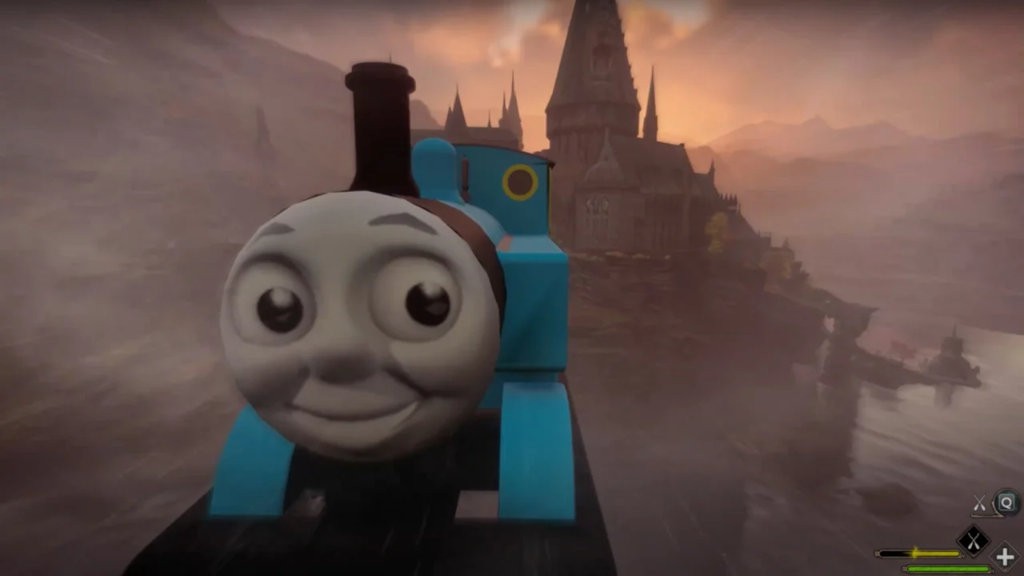 Thomas the Tank Engine mod στο Hogwarts Legacy Thomas the Tank Engine mod στο Hogwarts Legacy