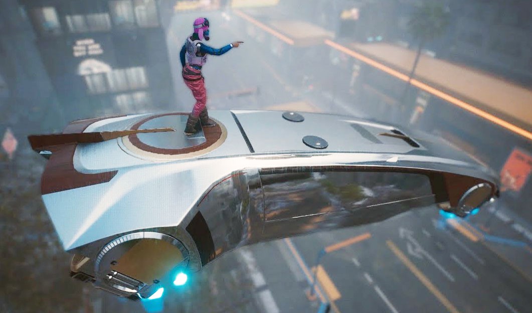 Cyberpunk 2077 mod προσθέτει ιπτάμενα αυτοκίνητα