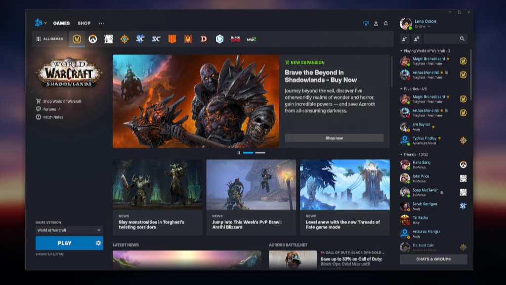 Το Battle.net ανανέωσε τον σχεδιασμό του