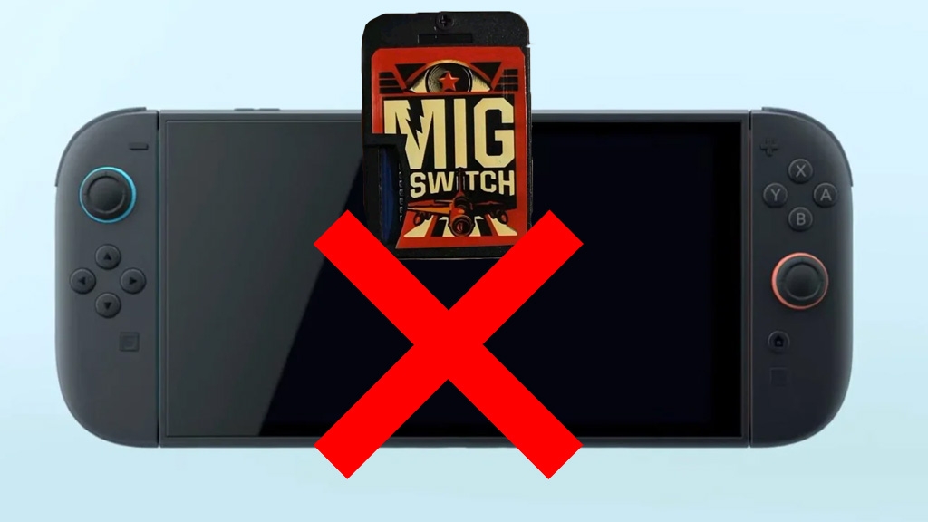 Η Nintendo ρίχνει ban σε οποιοδήποτε Switch 2 ανιχνευθεί με την κασέτα MIG Switch