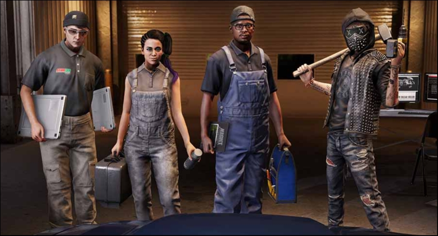 Watch Dogs 2: 4 Player Party Mode