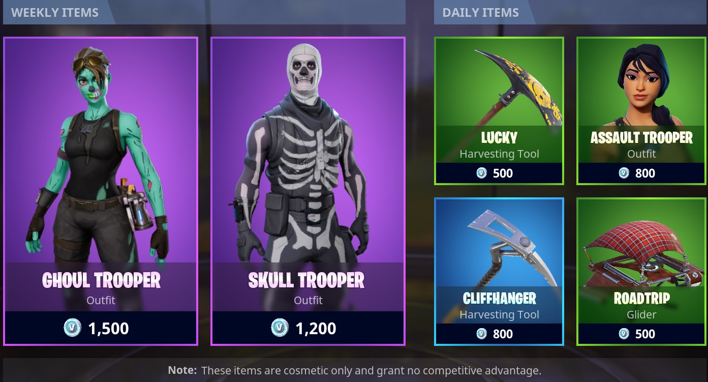 Κουμπί ακύρωσης αγοράς στο Fortnite