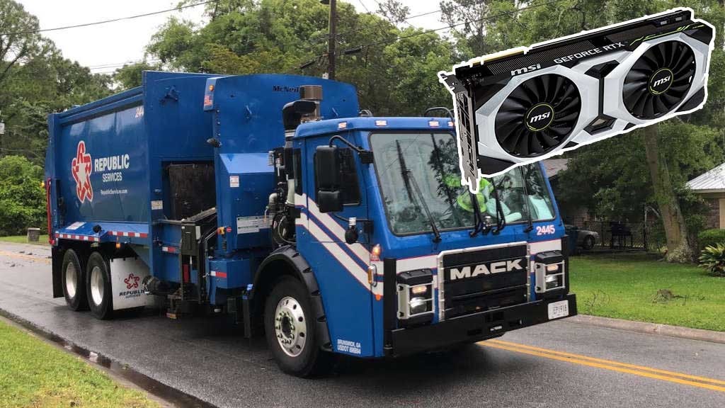 Σκουπιδιάρης βρήκε Gaming PC με RTX 2080 Ti