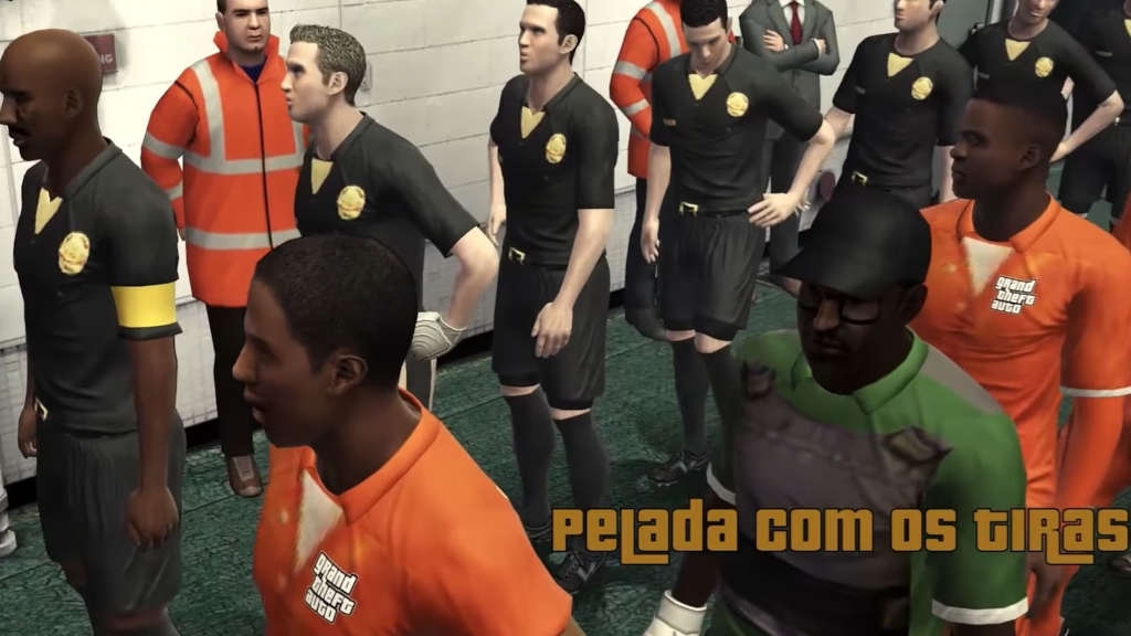 Pro Evolution Soccer 2013: Mod με τους χαρακτήρες του GTA San Andreas