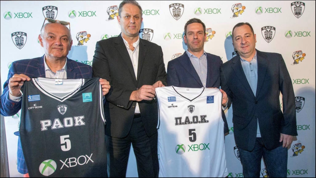 Το Xbox χορηγός του ΠΑΟΚ Junior Basketball Program
