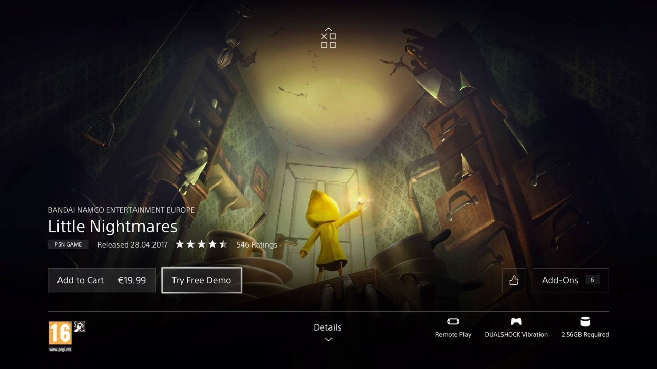 Little Nightmares demo