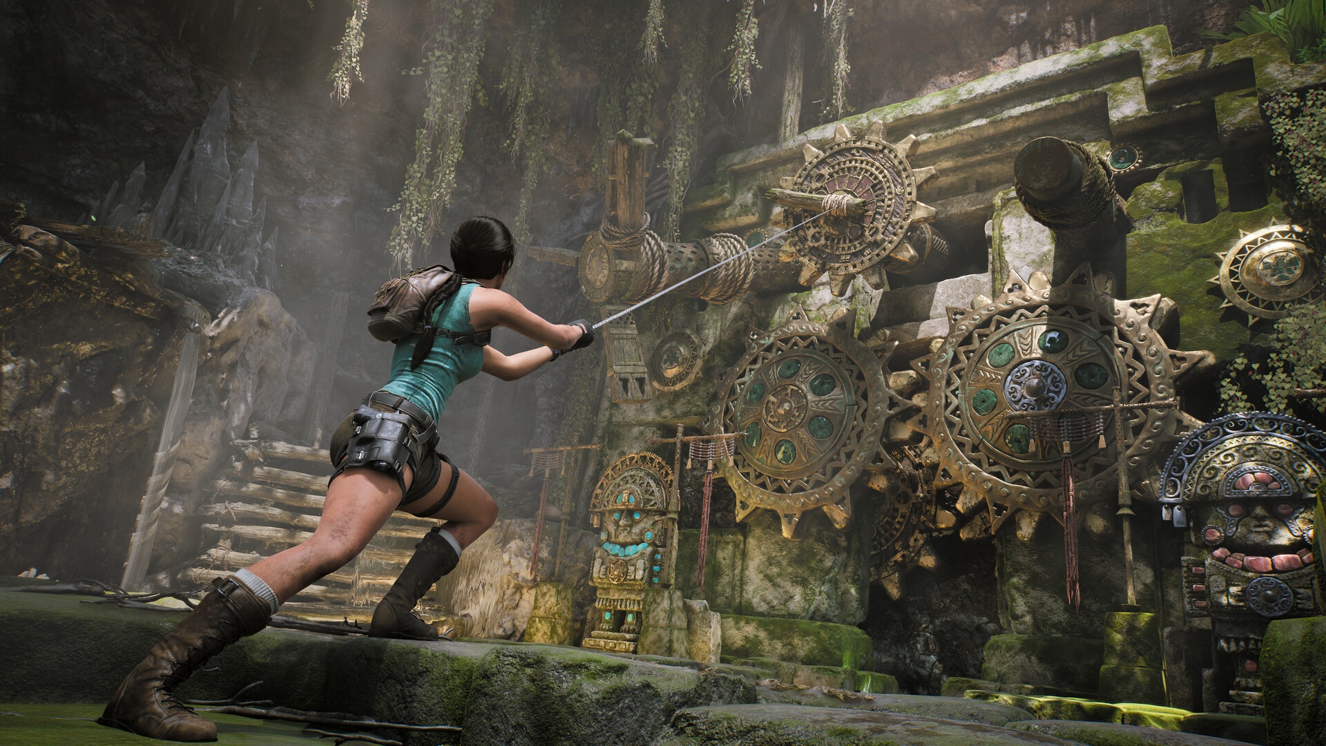 Tomb Raider: Legacy of Atlantis: Πως η ηθοποιός έσπασε το χέρι της