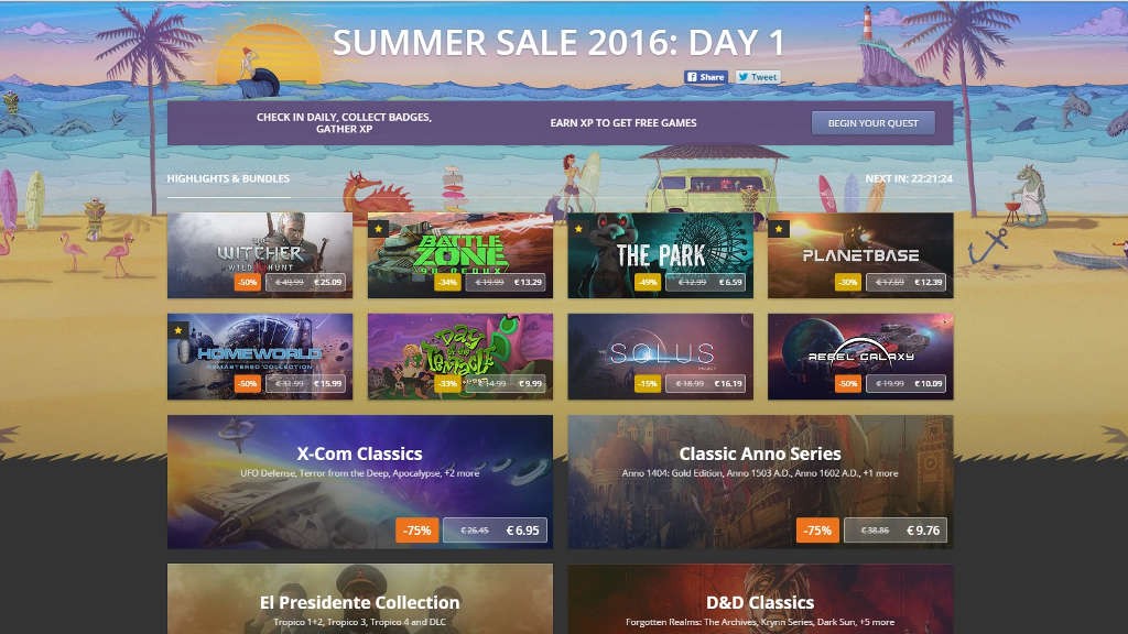 Bundle Stars Summer Sale 2016