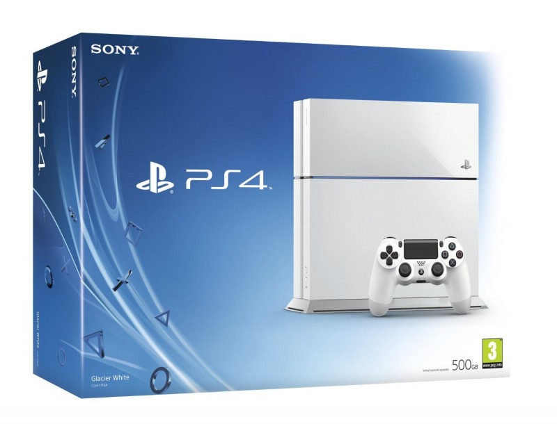 Λευκό (Glacier White) PS4