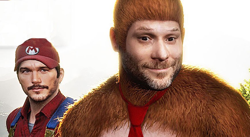 Super Mario Bros 3D remake: Ο Seth Rogen Donkey Kong και ο Chris Pratt Super Mario!