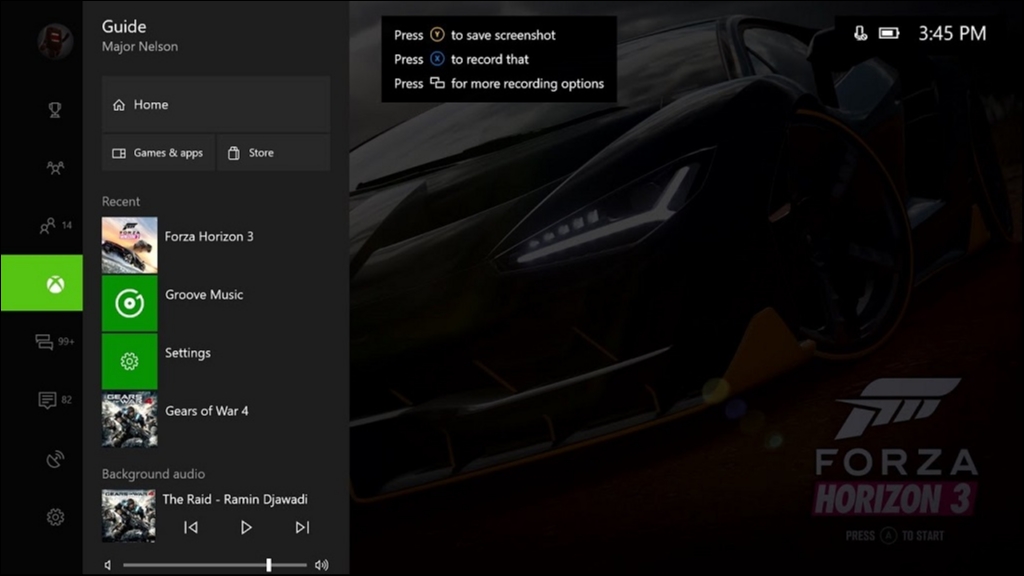 Windows 10 Creators Update - Xbox One Dashboard