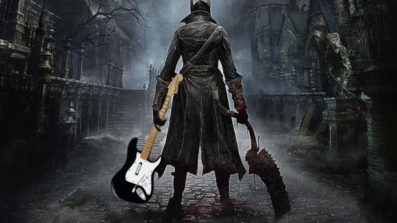 Ολοκλήρωσε το Bloodborne με κιθάρα Guitar Hero