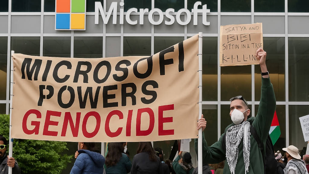 Πάνω απο 60 μέτοχοι της Microsoft ζητούν έρευνα για πιθανή συνενοχή σε εγκλήματα πολέμου στη Γάζα