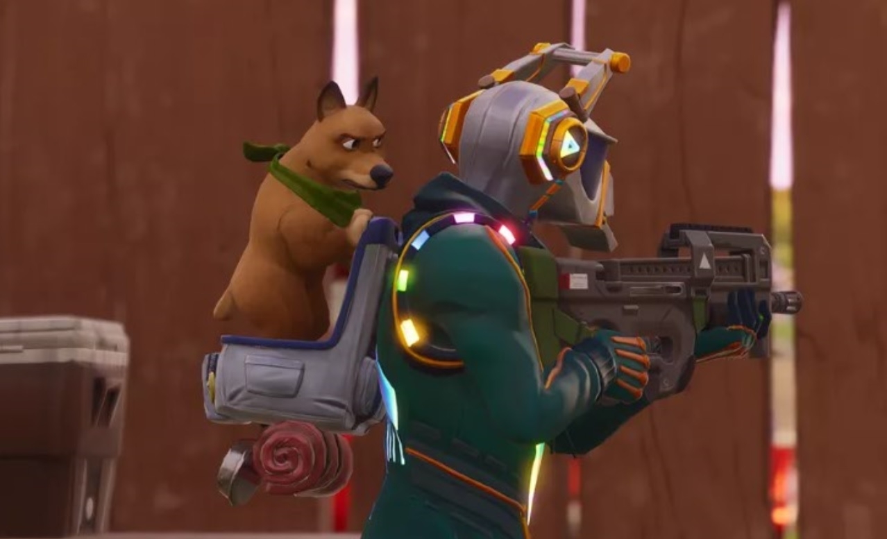 Fortnite Pets: Αλληλεπίδραση με τα σκυλάκια