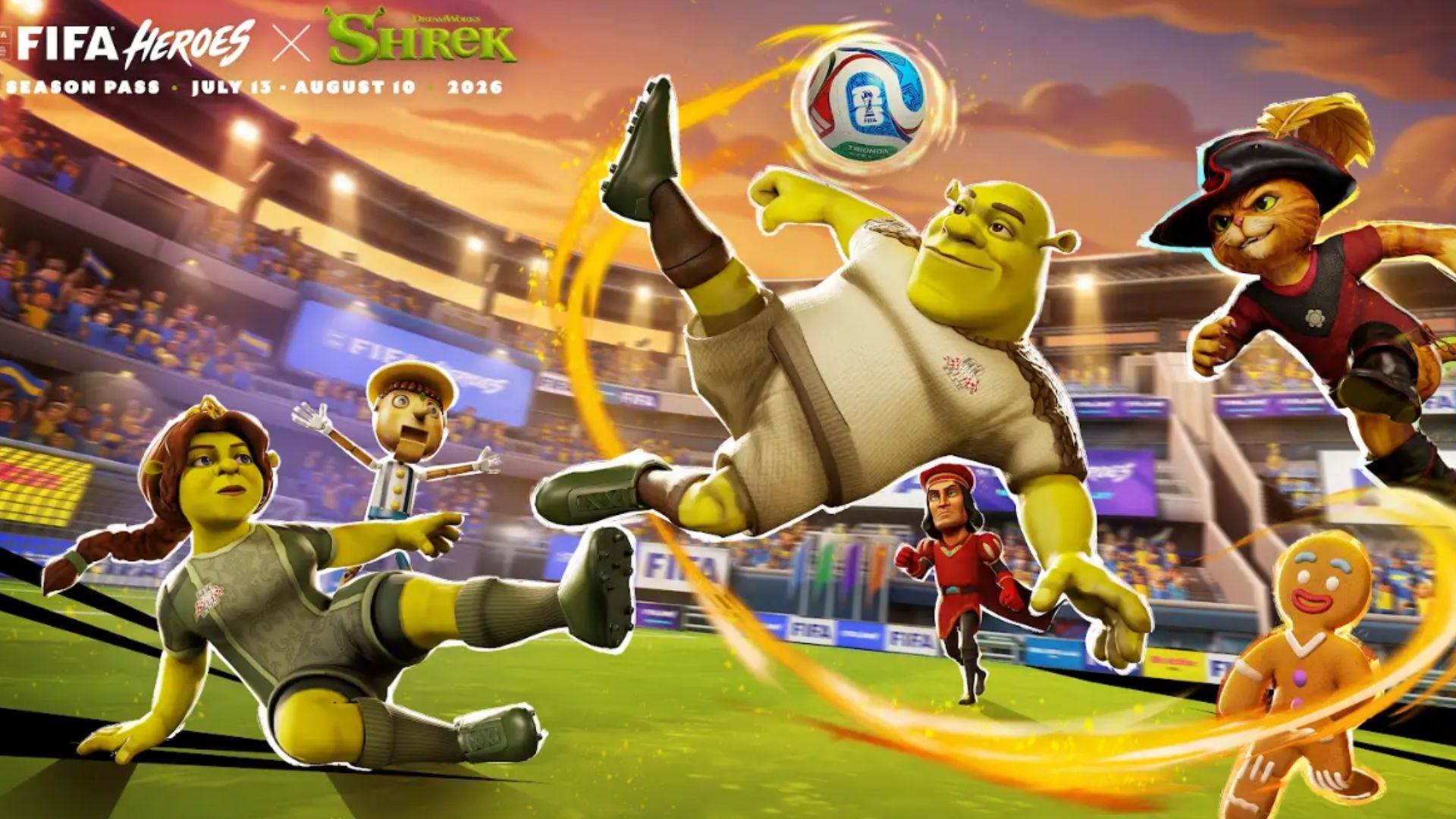 Ο Shrek παίζει ποδόσφαιρο τώρα, κάπως έτσι