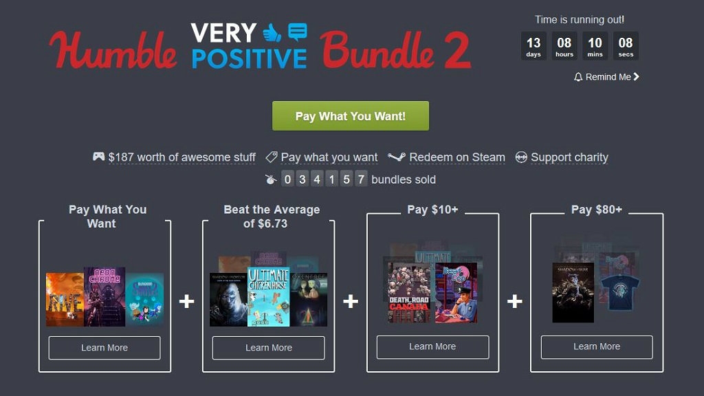 Humble Very Positive Bundle 2