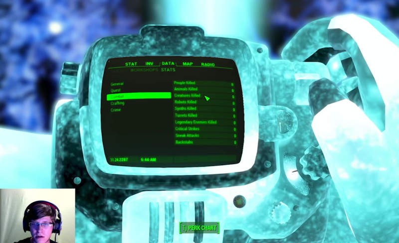 Fallout 4: Τερματισμός χωρίς κανένα kill