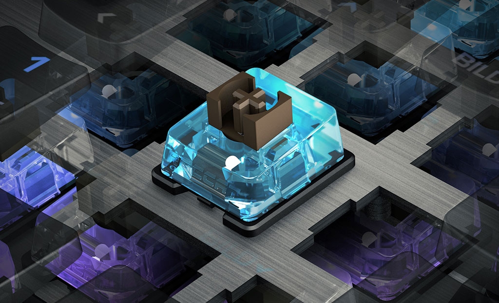 Roccat Titan mechanical switches