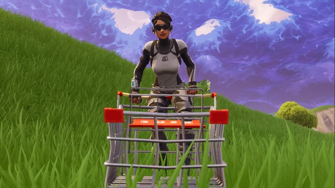 Παίκτης Fortnite δέχθηκε επίθεση από...shopping cart