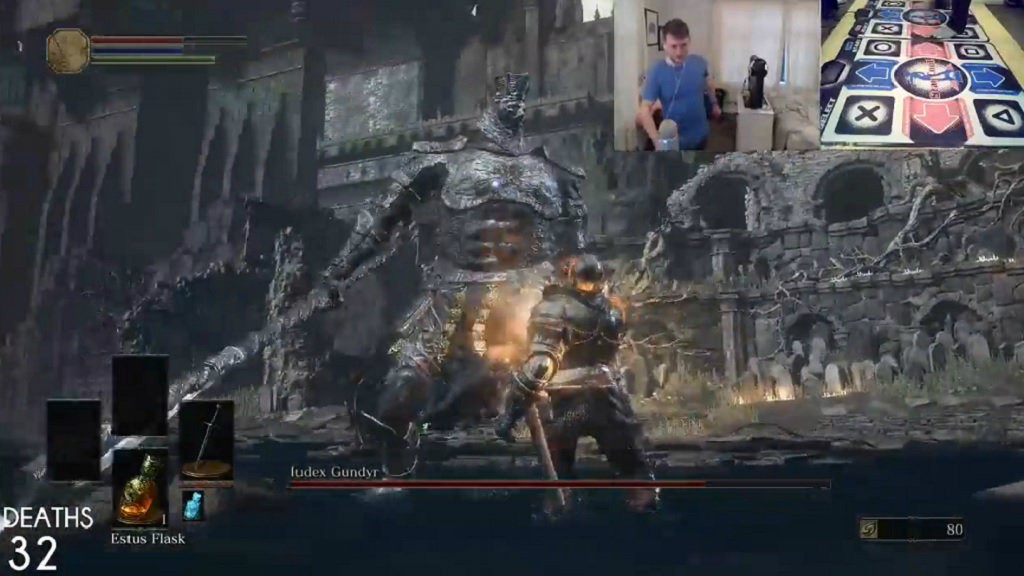 Dark Souls III: Σκότωσε το πρώτο boss με dance pad