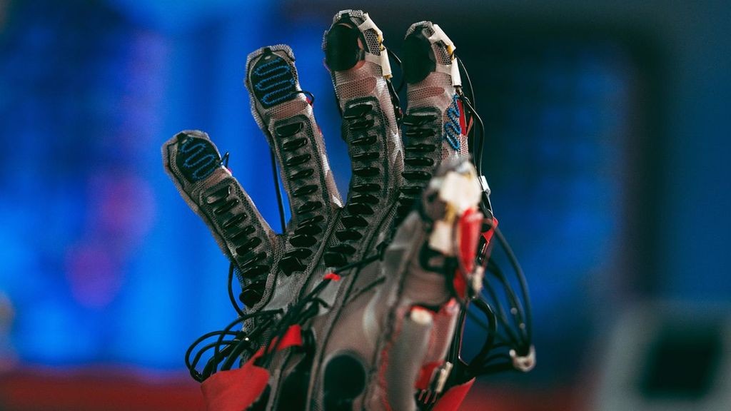 Το γάντι απτικής ανάδρασης της Meta σας επιτρέπει να αγγίζετε πράγματα στο metaverse Το γάντι απτικής ανάδρασης της Meta σας επιτρέπει να αγγίζετε πράγματα στο metaverse