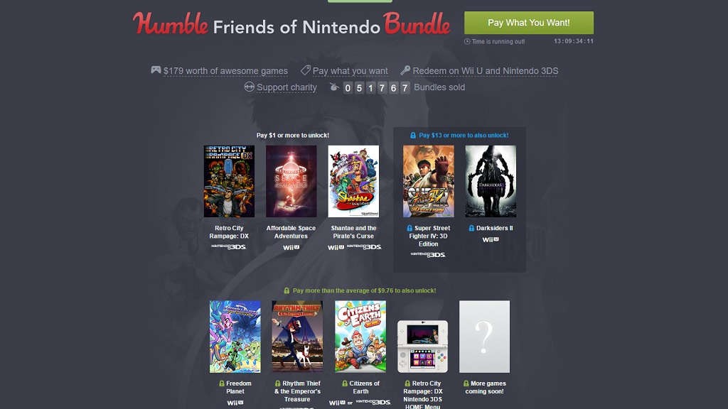 Προσφορές Humble Bundle: Friends of Nintendo