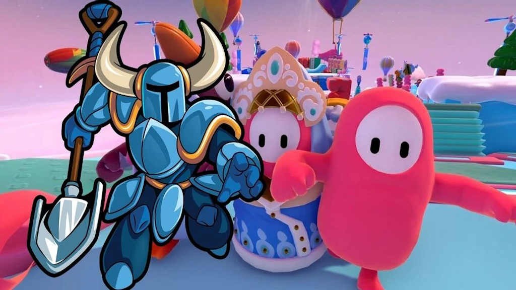 Crossover του Shovel Knight με το Fall Guys
