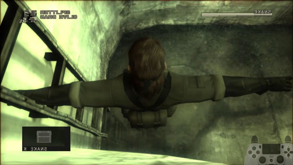 Metal Gear Solid 3 speedrunner ανεβαίνει σκάλες με τηλεμεταφορά