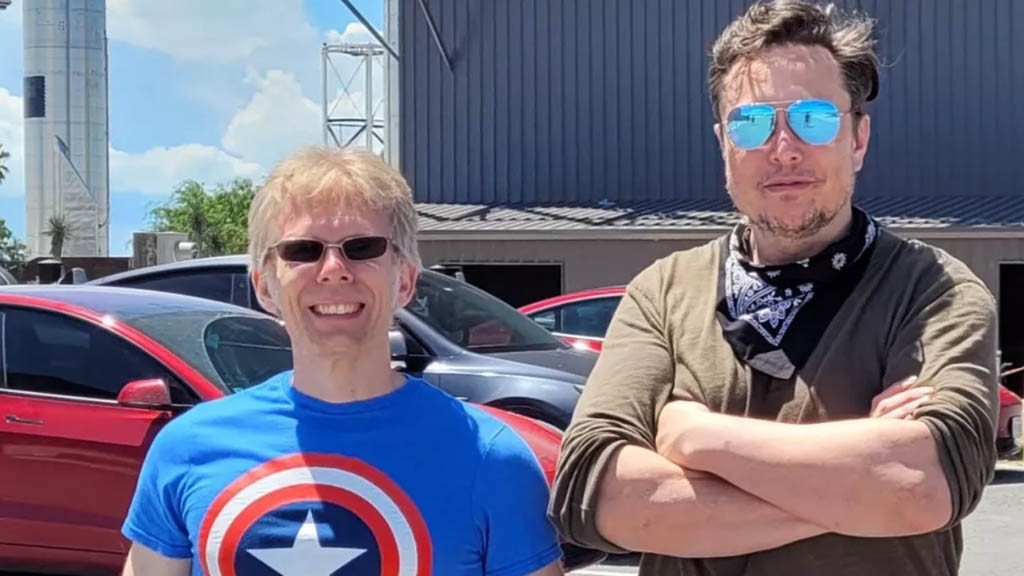 Ο John Carmack επισκέφθηκε τον Elon Musk στην SpaceX