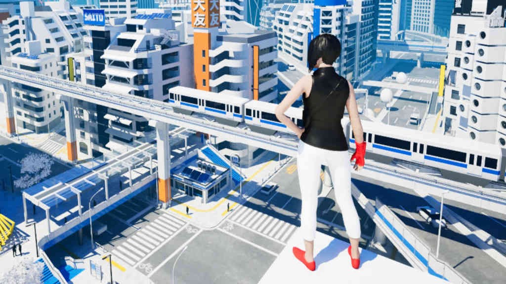 Video game στο στυλ του Mirror's Edge με Unreal Engine 5