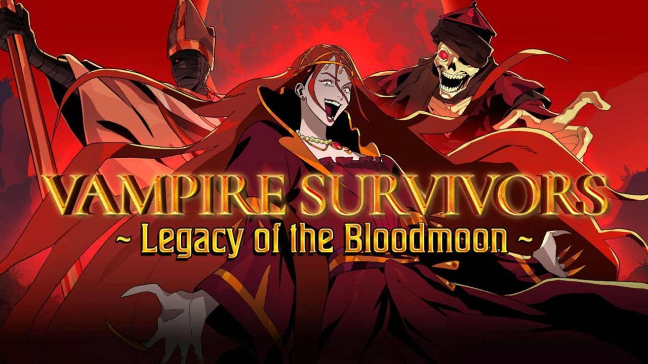 Vampire Survivors: Legacy of the Bloodmoon expansion