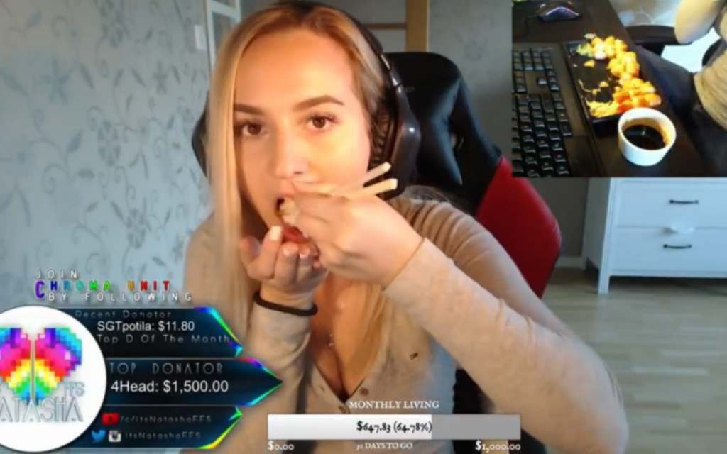 Twitch: Νέα κατηγορία streaming με θέμα το φαγητό