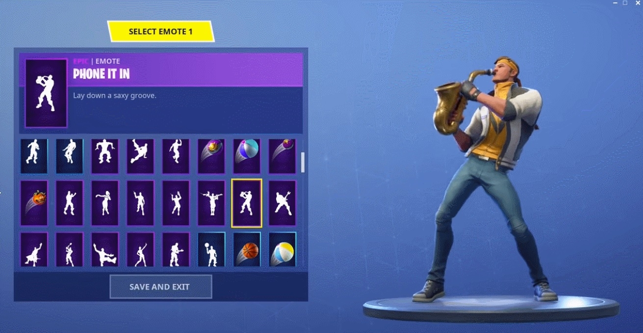 Fortnite: Μήνυση στην Epic Games για emote με σαξόφωνο