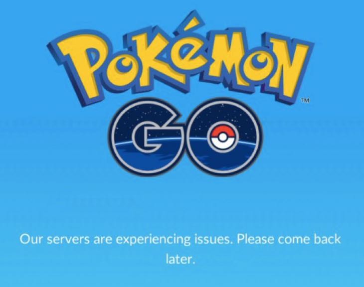 Pokemon GO: Offline servers