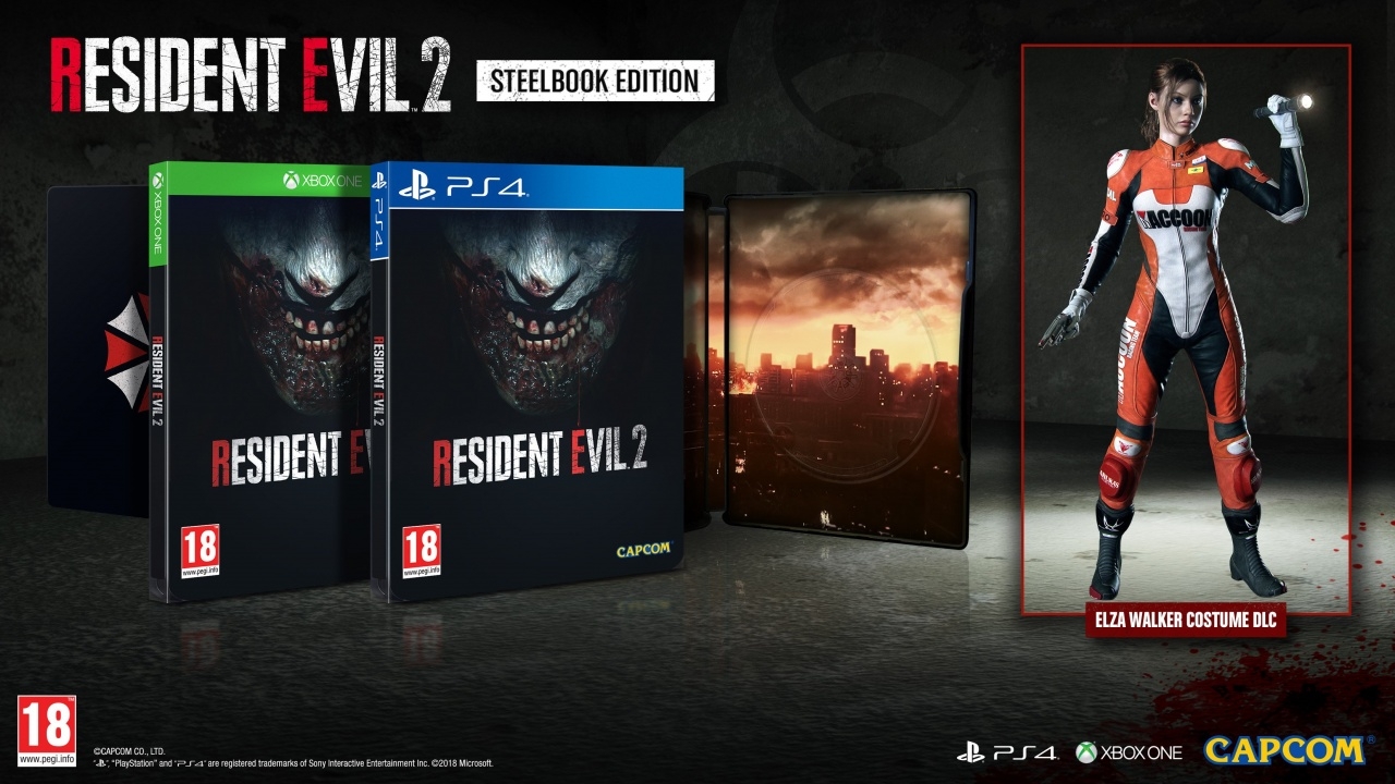 Resident Evil 2 Remake: Steelbook Edition