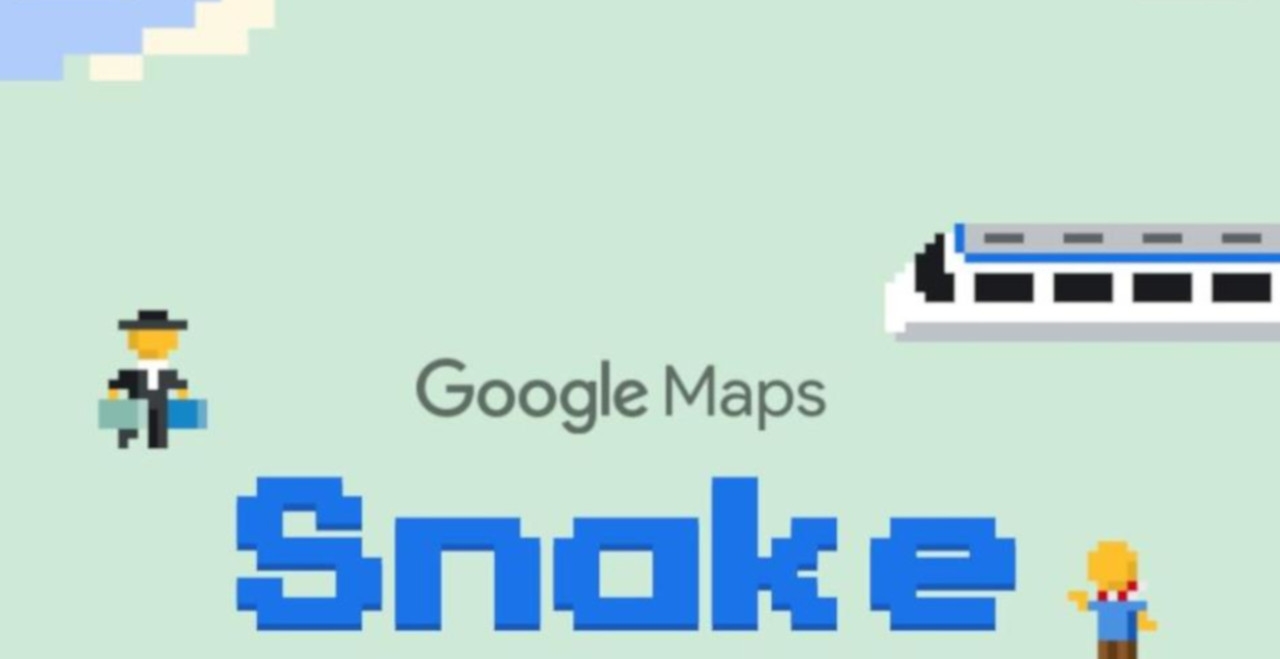 Πρωταπριλιάτικο Snake στο Google Maps