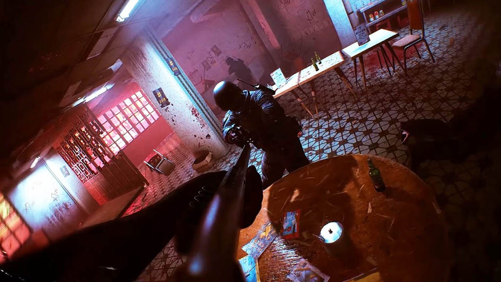 Unreal Engine 5 FPS tech demo, μοιάζει με συνδυασμό Max Payne και Superhot