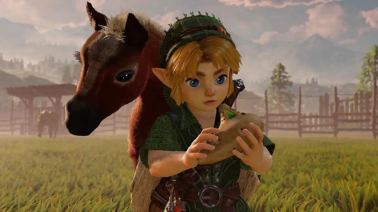 Η θρυλική σειρά Zelda: Ocarina of Time remake φαίνεται φανταστική στην πρώτη ματιά του gameplay