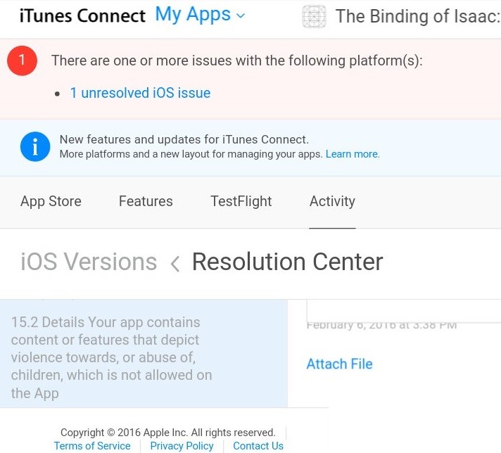 Η Apple απέρριψε το The Binding of Isaac στο iOS Η Apple απέρριψε το The Binding of Isaac στο iOS
