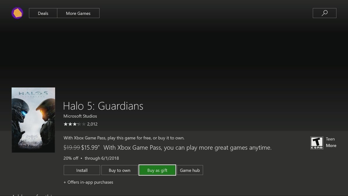 Χαρίστε games σε φίλους σας μέσω του Xbox One