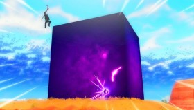 Fortnite: Ένας μυστηριώδης μωβ κύβος έκανε στην εμφάνισή του στο map