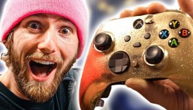 Ο Linus έφτιαξε το πιο ακριβό χρυσό Xbox controller, αξίας 87.000 δολαρίων